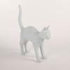 Настолна лампа JOBBY THE CAT 52 cm, LED, бяла, Seletti