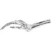 Фигурка WUNDERKAMMER SKELETON HAND 24 см, сребриста, алуминий, Seletti