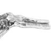 Фигурка WUNDERKAMMER SKELETON HAND 24 см, сребриста, алуминий, Seletti