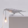 Настолна лампа BIRD PLAYING, 33 см, бяла, Seletti