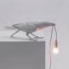 Настолна лампа BIRD PLAYING, 33 см, бяла, Seletti