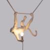Висяща лампа MONKEY SWING 59 см, бяла, Seletti