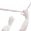 Висяща лампа MONKEY SWING 59 см, бяла, Seletti