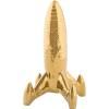 Декорация за дома MEMORABILIA MY SPACESHIP 27 см, златиста, порцелан, Seletti