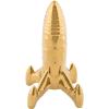 Декорация за дома MEMORABILIA MY SPACESHIP 27 см, златиста, порцелан, Seletti