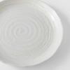 Чиния за вечеря WHITE SPIRAL 24,5 cм, бяла, MIJ 
