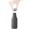 Дозатор за Сапун за ръце 200 ml, сив, силикон, Eva Trio