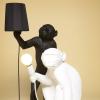 Настолна лампа STANDING MONKEY 54 см, черна, Seletti