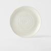 Чиния WHITE SPIRAL 21,5 cм, бяла, MIJ