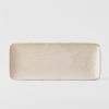 Чиния за сервиране WHITE FADE 29,5 x 12 cm, бежов, керамика, MIJ