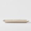 Чиния за сервиране WHITE FADE 29,5 x 12 cm, бежов, керамика, MIJ