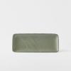 Чиния за сервиране GREEN FADE 29,5 x 12 cм, правоъгълна, зелена, MIJ