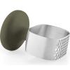 Преса за чесън GREEN TOOL 9 cm, зелен, неръждаема стомана/пластмаса, Eva Trio