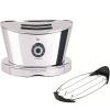 Тостер VOLO 32 см, ябълково зелено, неръждаема стомана, Bugatti