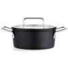 Съдове за готвене ADAMANT 18 cm, 2 l, с капак за тенджера от неръждаема стомана, незалепващ повърхност, Fissler