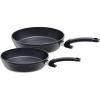 Комплект тигани ADAMANT COMFORT, 2 бр., черен, алуминий, Fissler