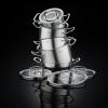 Тенджера ORIGINAL PROFI 16 см, сребриста, неръждаема стомана, Fissler