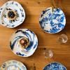 Чиния за вечеря DIESEL CLASSICS ON ACID ENGLISH DELFT 28 cм, бяла, порцелан, Seletti