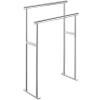 Стойка за кърпи SCALA 80 x 60 cм, двойна, матова, неръждаема стомана, Zack