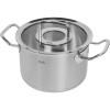 Комплект кухненски съдове ORIGINAL PROFI, 6 бр., сребрист, неръждаема стомана, Fissler