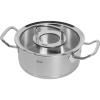 Комплект кухненски съдове ORIGINAL PROFI, с тиган, комплект от 5 бр., инокс, Fissler