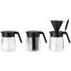 Кана за сервиране NOHR 1,2 л, черна, стъкло, Stelton