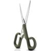 Кухненски ножици GREEN TOOLS 24 cm, зелен, пластмаса, Eva Trio