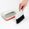 Комплект лопатка и четка за почистване GOOD GRIPS 19 см, бял, пластмаса, OXO