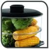 Уред за готвене на пара CONVENIENT SERIES VC140131 6 l, черен, Tefal