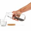 Карафа за вода EAU GOOD 800 мл, прозрачна, стъкло, Black+Blum