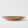 208801 2 jidelni talir wabi sabi 25 cm hneda keramika mij