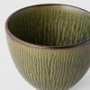 208861 1 salek sencha ridged 150 ml zelena keramika mij