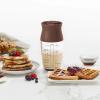210343 5 sejkr na palacinky a livance 500 ml hneda plast lekue
