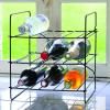 Стойка за вино на етажи COMPACT, 35 x 31 см, черен, неръждаема стомана, L'Atelier du Vin