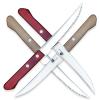 Нож за пържоли EASY, 10 см, червен, Dellinger