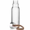 Бутилка за вода 500 ml, mocca каишка, пластмаса, Eva Trio