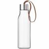 Бутилка за вода 500 ml, mocca каишка, пластмаса, Eva Trio