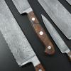 Готварски нож DAMASCUS, 21 см, кафяв, Güde
