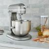 Настолен миксер HEAVY DUTY 5KSM70JPX, 6,6 л, сребро, KitchenAid