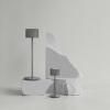 Преносима настолна лампа FAROL MINI, 19,5 см, LED, обгорен метал, алуминий, Blomus