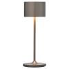Преносима настолна лампа FAROL MINI, 19,5 см, LED, обгорен метал, алуминий, Blomus
