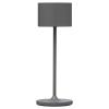Преносима настолна лампа FAROL MINI, 19,5 см, LED, топло сив, алуминий, Blomus
