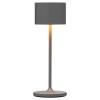 Преносима настолна лампа FAROL MINI, 19,5 см, LED, топло сив, алуминий, Blomus