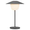 Преносима настолна лампа ANI MINI, 21 см, LED, топло сив, алуминий, Blomus