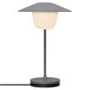 Преносима настолна лампа ANI MINI, 21 см, LED, топло сив, алуминий, Blomus