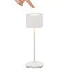 Преносима настолна лампа FAROL MINI, 19,5 см, LED, бял, алуминий, Blomus