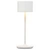 Преносима настолна лампа FAROL MINI, 19,5 см, LED, бял, алуминий, Blomus
