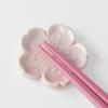 Поставка на пръчици за хранене PINK SAKURA, 4.5 см, розов, керамика, MIJ