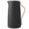 Вакуумна кана EMMA, 1,2 л, за кафе, меко черен, неръждаема стомана, Stelton