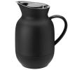 Вакуумна кана AMPHORA, 1 л, 24 см, черен, пластмаса, Stelton
